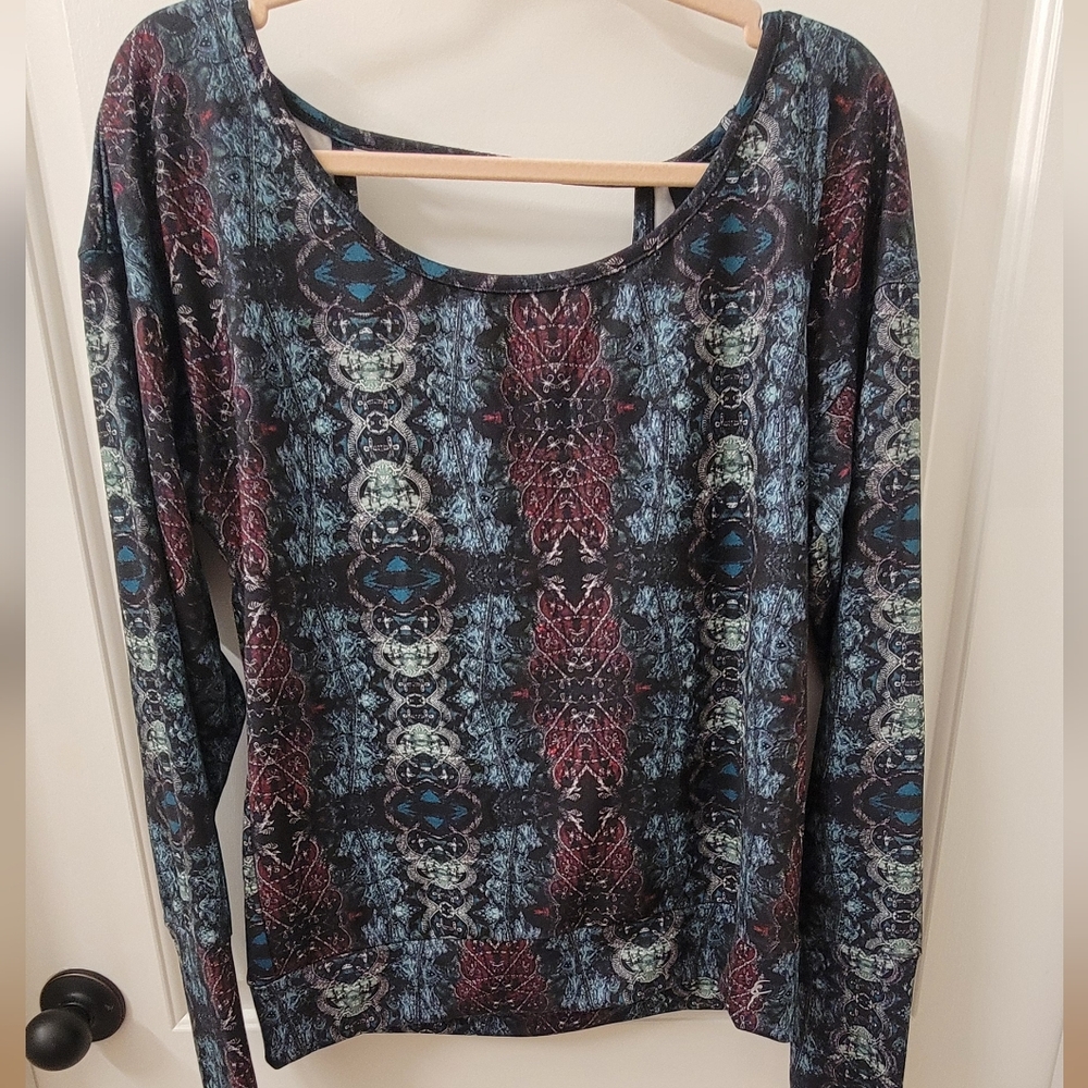 Capezio Yoga/active top Open Back